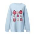 thumbnail image 4 of Kaondbfi Valentines Shirts for Women Oversized Casual Heart Graphic Sweatshirts Plus Size Long Sleeve Crewneck Pullover Tops Surprise Gifts for Your Darling, 4 of 4
