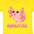 thumbnail image 4 of Inktastic Axolittle Cute Baby Axolotl Boys or Girls Baby Bodysuit, 4 of 5