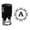 Black, variant on Printtoo Octagon Celtic Swirl Frame A Alphabet Monogram R-40 Self Inking Rubber Stamp Office Stationary-Black