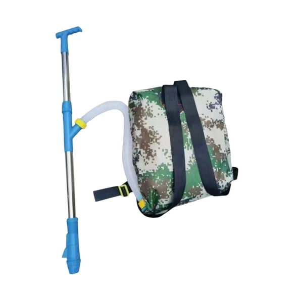 Guardoinrt Spreader Handheld Corn Vegetables Adjustable Dispenser Y Stainless Steel Blue Stainless Steel Bag 40x31cm