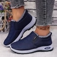 thumbnail image 2 of Chenyee Womens Snow Boots Furry Lined Water-proof Non Slip Work Shoes Comfortable Slip On Ankle Booties, 2 of 7