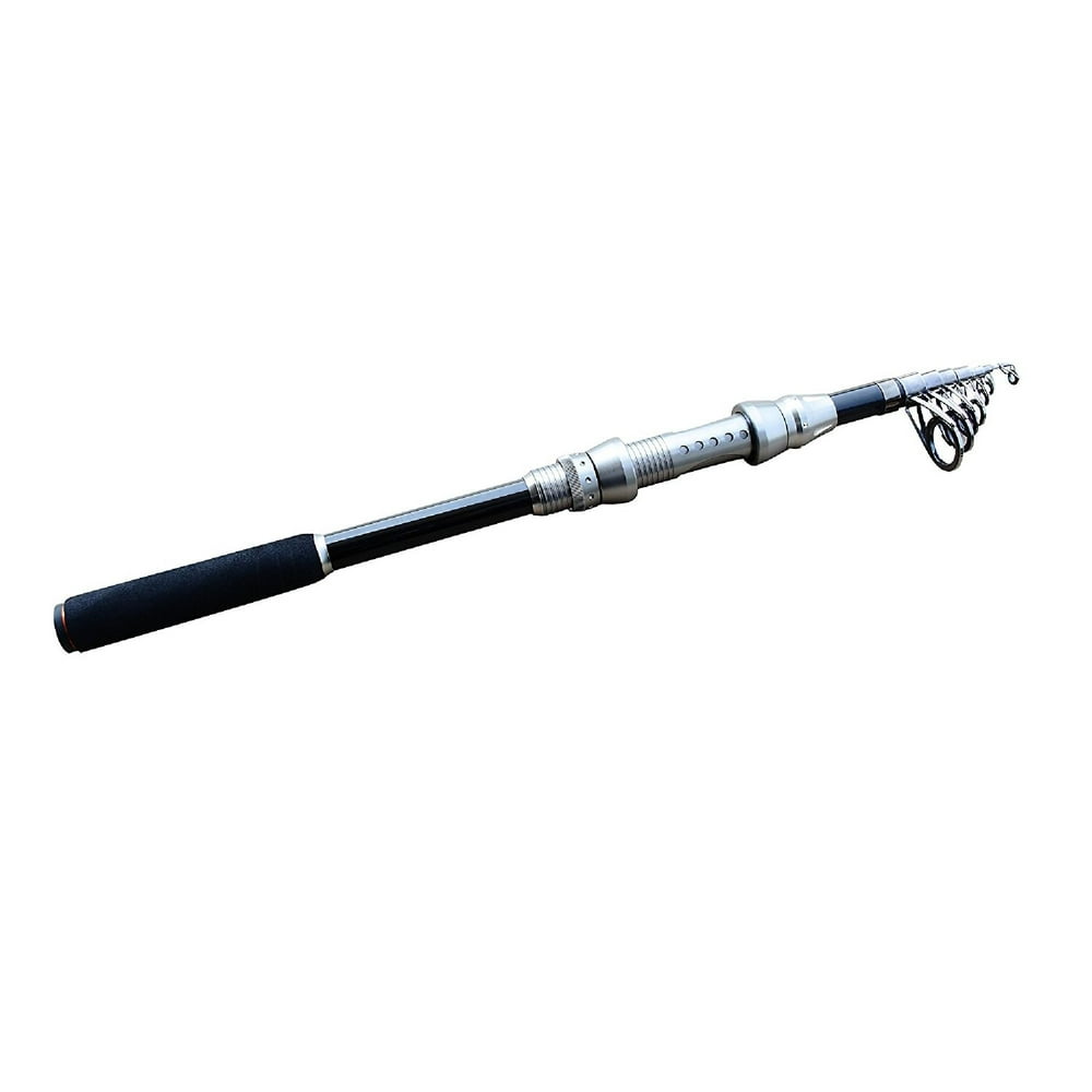 "CarbonZeal Carbon Fiber Travel Spinning Telescopic Fishing Rod