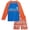 Orange/Blue Beach, variant on iXtreme Boys Rash Guard Set - 2 Piece Quick Dry Long Sleeve Swim Shirt and Boys Swim Trunks