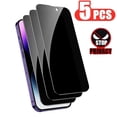 thumbnail image 1 of Protector de pantalla de privacidad para móvil, cristal templado antiespía para Apple 8 Plus SE 2022, IPhone 15, 14, 11 Pro, XS, Max, X, XR, 13, 12, Mini, 1-5 uds., 1 of 3