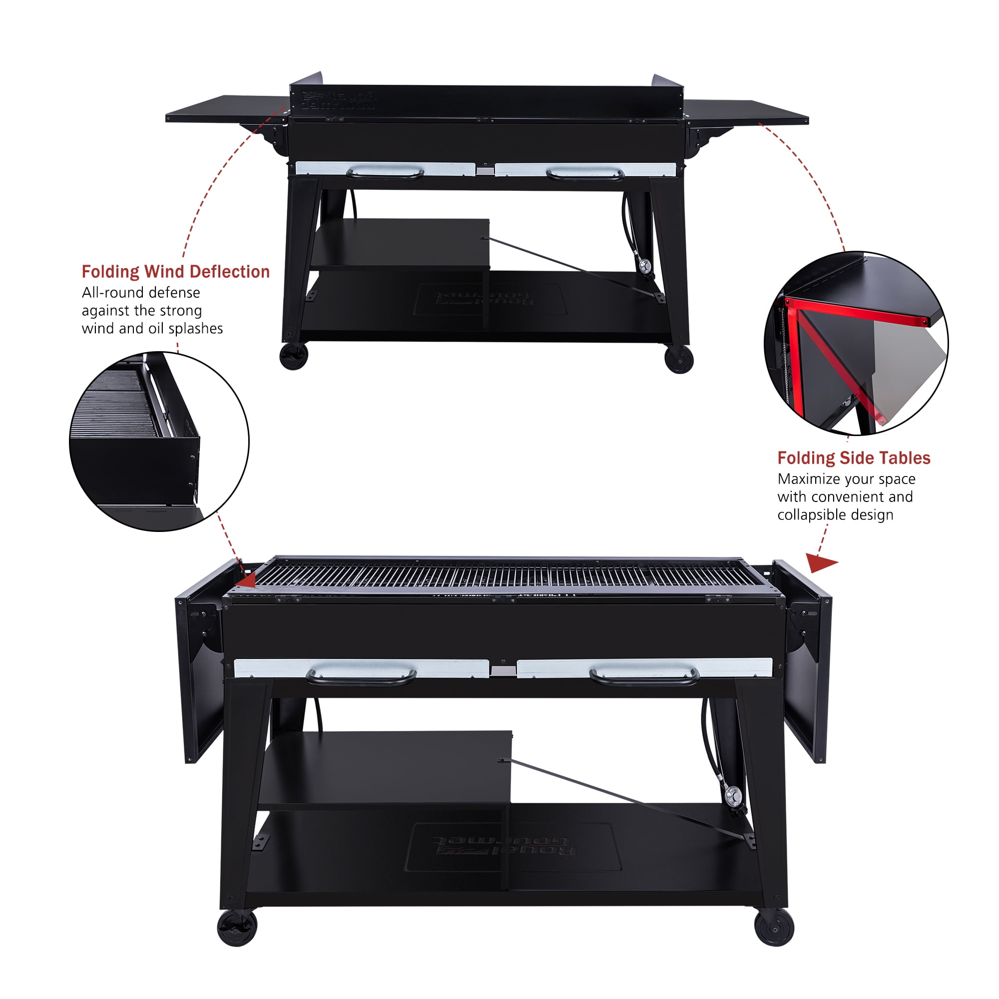 Royal Gourmet 8-Burner GB8003 Large Event Gas Grill, 104,000 BTU
