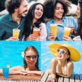 thumbnail image 5 of 4PCS Reusable Metal Straws, 10.4" Stainless Steel Straws with Bag and Cleaning Brush for 20/30 Oz for Tumblers (Rose Gold), 5 of 7