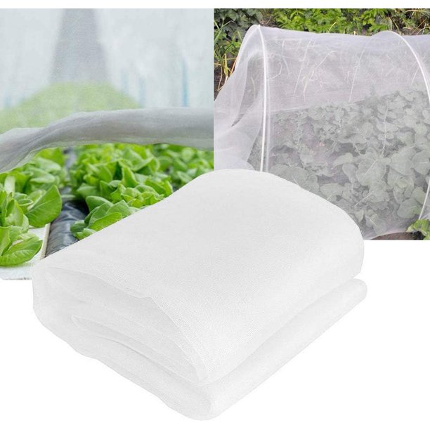 RHAFAYRE Malla de protección contra insectos, Redes para jardín, Red antiinsectos para plantas, Red antiinsectos para verduras, Red antiinsectos para plantas, Mosquitera Red de jardín (3 × 4 m) oso de fresa Electrónica