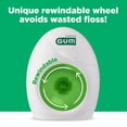 thumbnail image 5 of GUM® Fine Waxed Dental String Floss, Mint, Glides easily between tightly spaced teeth, 5 of 5