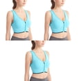 thumbnail image 1 of Minnieouse Sujetador deportivo Push Up de 3 piezas: agrega forma y definición al entrenamiento Sujetadores sin costuras Top Fitness Sportswear Type3 NO3, 1 of 6