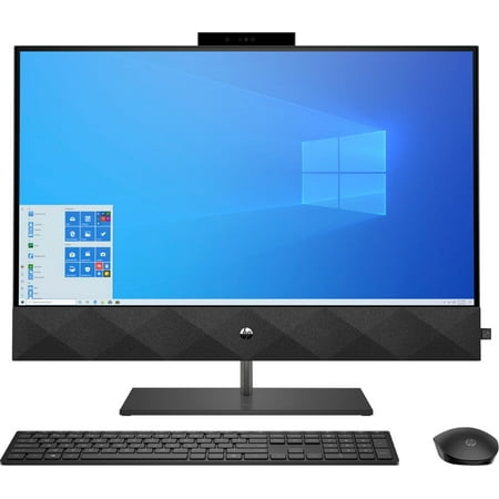 HP - Pavilion 27" Touch-Screen All-In-One - Intel Core i7 - 16GB Memory - 512GB SSD - Sparkling Black Desktop PC Computer 27-d0014