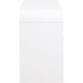 thumbnail image 6 of Maklaine Contemporary Wood 31.5''H x 62''W x 19''D White Dresser, 6 of 11