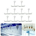 thumbnail image 2 of JZROCKER 10Pcs Laboratory Hose Tubing Clip Clamp Screw Water Stopper for Rubber Hose Liquid Flows Adjust Pinchcock Control Clip, 2 of 11