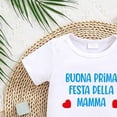 thumbnail image 6 of YEPGAR Baby Boy Rompers Short Sleeve Summer Baby Winter Clothes Infant Boy 4th Of July Outfit Funny Onesies For Baby Boy (A24 Sky Blue, 3-6 Months), 6 of 6