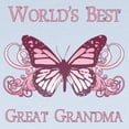 thumbnail image 2 of CafePress - World's Best Great Grandma (Butterfly) Long Sleeve - Long Sleeve Infant T-Shirt, 2 of 2