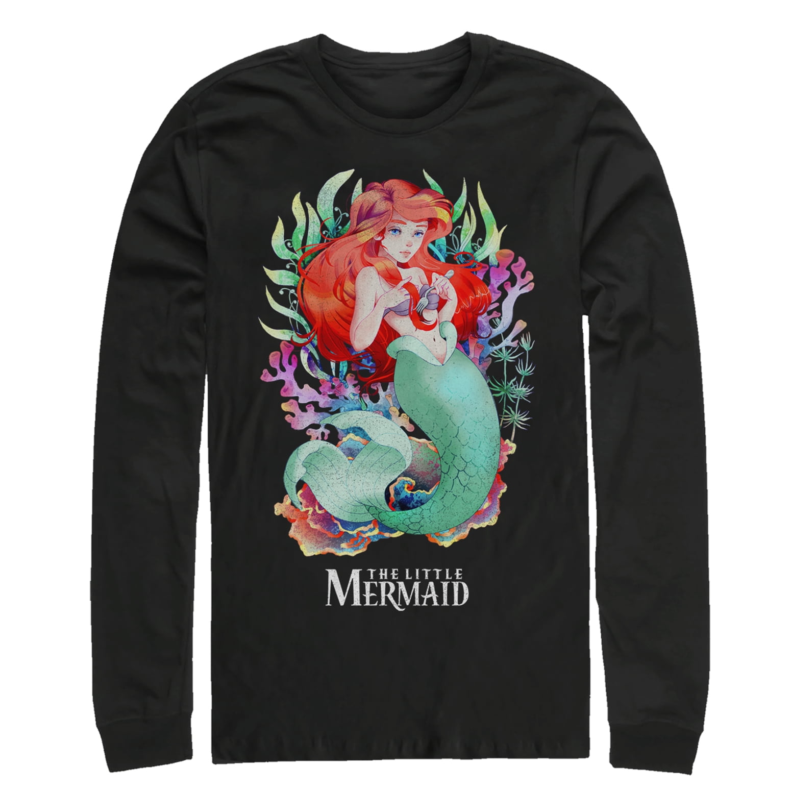 little mermaid t shirt mens