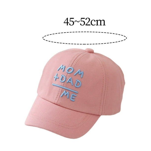 Milaget Baby Baseball Cap Comfortable Spring Summer Outdoor Hat Lightweight Baby Hat Pink