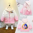 thumbnail image 3 of Chaqueta de manga larga para niñas de Sonics, cortavientos, ropa holgada con estampado, chaqueta de manga larga con cremallera, abrigos a prueba de viento, chaquetas para bebés, 3 of 5