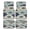 Floral, variant on 4-Piece Car Floor Mats Set, Flat Vector Design Letter 'Dear Mom' Crystal Velvet Automotive Front & Rear Floor Liners, Universal Fit for Car, Truck, SUV