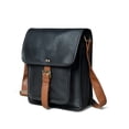 thumbnail image 1 of Retro Two Tone Leather Messenger, 1 of 6
