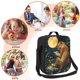thumbnail image 4 of Balery Leopard Reading Tarot Cards Caja de Almuerzo y Bolsa de Almuerzo para Hombres y Mujeres, Bolsa de Almuerzo Reutilizable con Gran Capacidad, Bolsa de Almuerzo Aislada, 4 of 5