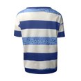 thumbnail image 4 of Pompotops chandail-Over Femme à Fleurs avec Fermeture Éclair Manches Courtes T-Shirt Blouse Chandail en Molleton, 4 of 5