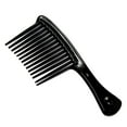 thumbnail image 1 of 3pcs Large Wide Tooth Comb Handle Detangling Reduce Hair Loss Brush Tool (Black+Pink+Blue), 1 of 9