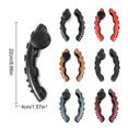thumbnail image 3 of Universal Car Steering Wheel Cover Set Anti-skid Plastic Interior Anti-skid Protector Modification Covers Driving Booster Interior Protector Parts Decorations Matt Black, 3 of 6