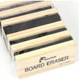 thumbnail image 2 of Wooden Blackboard Eraser Large Advanced Wool Whiteboard Eraser Teaching Wooden Blackboard Eraser Static Whiteboard Eraser Chalk Eraser School Wood Whiteboard 1pc, 2 of 7