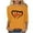 NQR1-Valentine's Day-Orange, variant on VKOYWKM Heart Print Shirts for Women Valentines Day T-Shirts 3/4 Sleeve Tops Cute Love Graphic Tees Tops Casual Spring Clothes Loose Fit Crew Neck Valentine Shirt