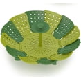 thumbnail image 1 of insert de Cuiseur Vapeur Pliable - Vert, 1 of 6