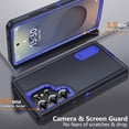 thumbnail image 2 of Funda de teléfono BahaHoues para Samsung Galaxy S25 Ultra Dark Blue, 2 of 8