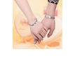 thumbnail image 4 of 2pzs Pulseras Para Pareja Con Llave Cadena Acero Inoxidable Xtellar Plateado 6 Cm 20 Cm, 4 of 4