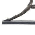 thumbnail image 6 of DecMode Polystone Modern Yoga Sculpture, Brass, 6 of 10