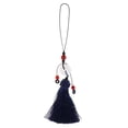 thumbnail image 2 of GUOOL Pendentif Pompon Traditionnel avec Nœud et Perles pour Bijoux Bleu, 2 of 9