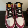 thumbnail image 3 of Ni - ke New Ni - ke Air Jordan 1 Mid DOD GS Dia De Muertos DC0500 100 - SIZE 6Y, 3 of 5