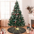 thumbnail image 7 of Yiaed Gold Spider On The Web Print Christmas Tree Skirt , Tree SkirtsTree Mat for Christmas Winter Holiday Indoor Decorations-48", 7 of 7