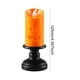 thumbnail image 3 of 5uds. Lámpara de vela de calabaza brillante para Halloween, decoración de bar para el hogar alimentada por batería (1 unidad), 3 of 3