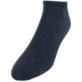 thumbnail image 2 of Gripjoy Non Slip Yoga Socks, 3-Pack, Black/Dark Gray/Light Gray, 2 of 4