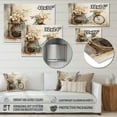 thumbnail image 4 of Designart "Bicycle Calm Pedaling II" Transportation Metal Art Living Room, 4 of 5