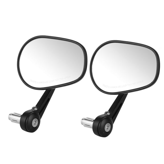 Espejos Retrovisores De Motocicleta, Espejo Esférico Plegable Duradero Antichoque Ajustable Espejo Retrovisor De Motocicleta Universal Anticorrosión Para Múltiples Modelos