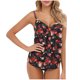 thumbnail image 2 of Traje de baño para mujer, traje de baño de bikini con tirantes sin espalda y estampado para mujer, trajes de baño para mujer, conjuntos de bikini para mujer, trajes de baño de bikini para mujer, 2 of 7