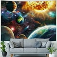 thumbnail image 4 of PRATYUS Space Planet Tapestry Galaxy Universe Planets Tapestry Solar System Tapestry Wall Hanging Tapestries for Bedroom Living Room Apartment Dorm Decorations  Painting, 4 of 6