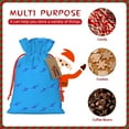 thumbnail image 7 of Fuzoiu Cute Shark Print Christmas Gift Bag,Burlap Gift Bag with Drawstring Closure & Hang Tag,Perfect for Holidays, Birthdays, and Special Occasions-Small, 7 of 7