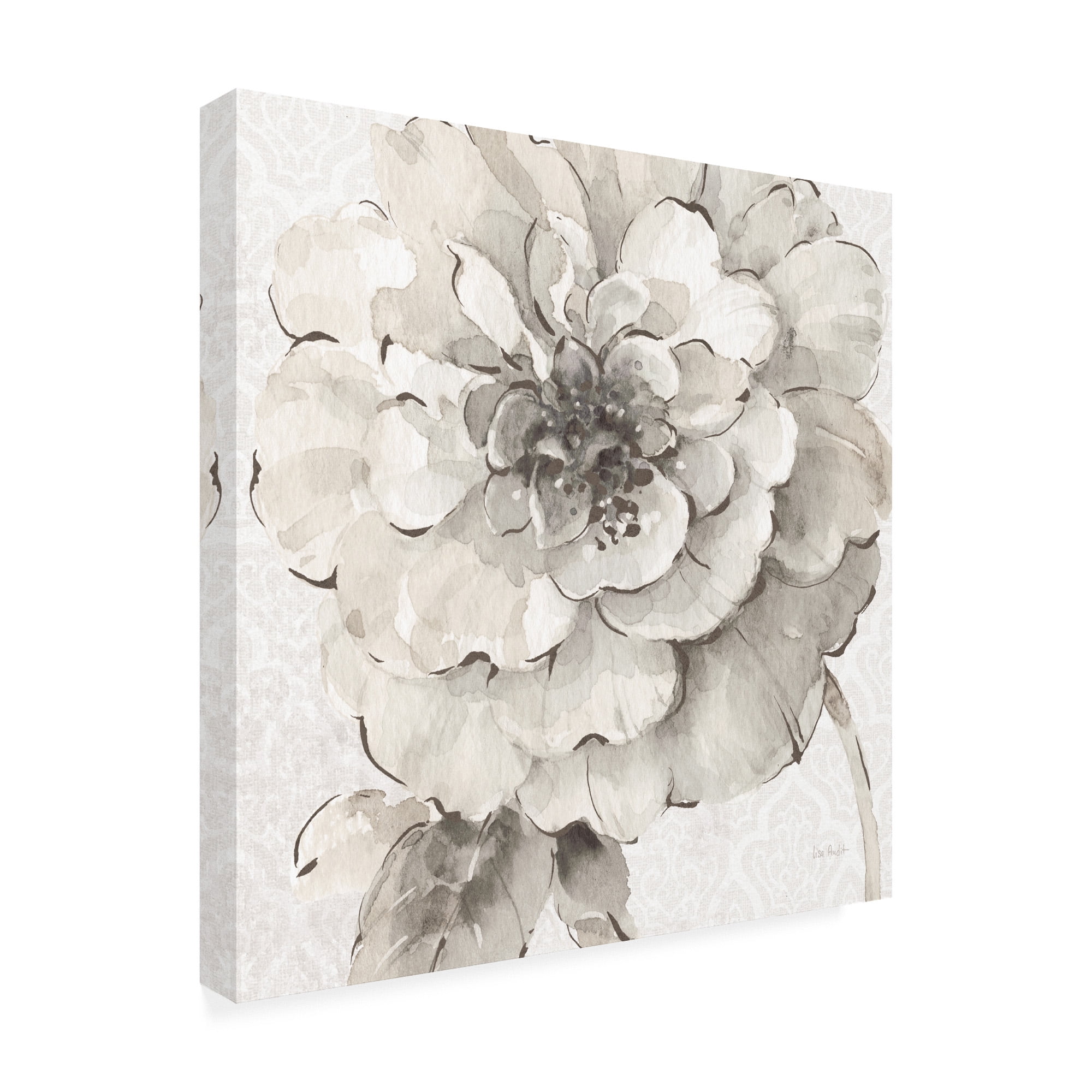 Trademark Fine Art 'Indigold VII Gray' Canvas Art by Lisa Audit