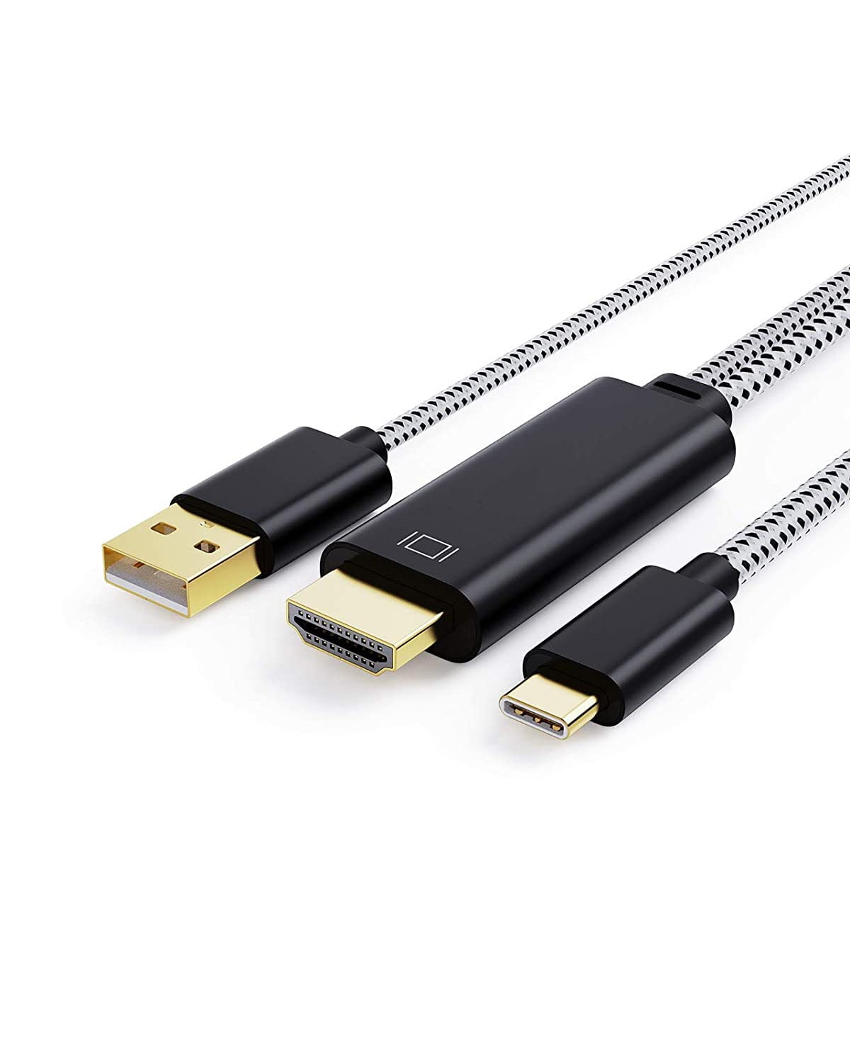 X-Lent USB C 3.1 GEN 2 Cable Type C to Type C Cable Thunderbolt 3 Compatible with 10Gbps and 100W Power Delivery and 4K@60Hz Video in Black 3.3ft 