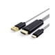 thumbnail image 1 of Cable USB C a HDMI, con carga USB de 6 pies, Cable CableCreation tipo C a HDMI, compatible con múltiples dispositivos, 1 of 7