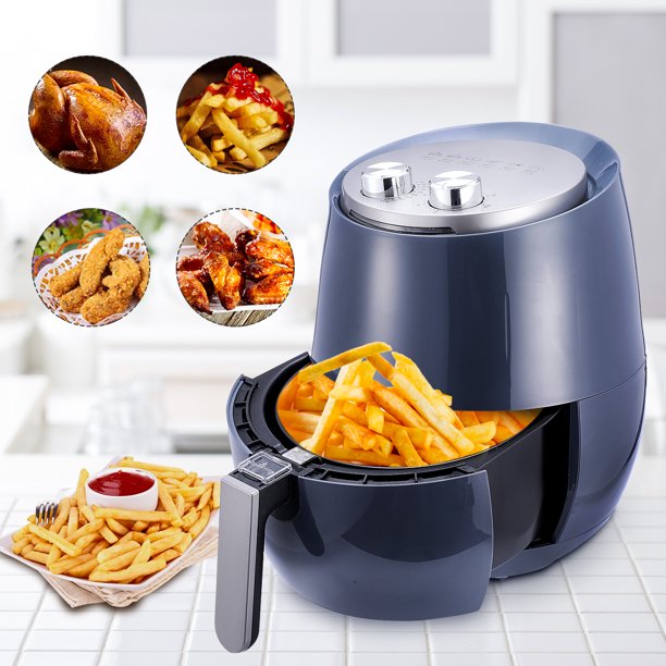 5.2 Quart 1400-Watts Power Air Fryer, Oil Free, Large Family Size