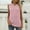 Pink, variant on Chiffon Tops For Women Sleeveless Dot Tops Button Down V Neck Loose Blouse Solid Color Shirts Business Tops Women Cropped Top Women 3x Top plus Size Workout Top Big And Tall Tops Berry Top Women 1xl
