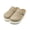 Khaki, variant on Kids Suede Clogs for Girls Boys Cork Footbed Sandals Toddler House Slippers Slip On Mules Adjustable Buckle Potato Shoes Classic Casual Slipper