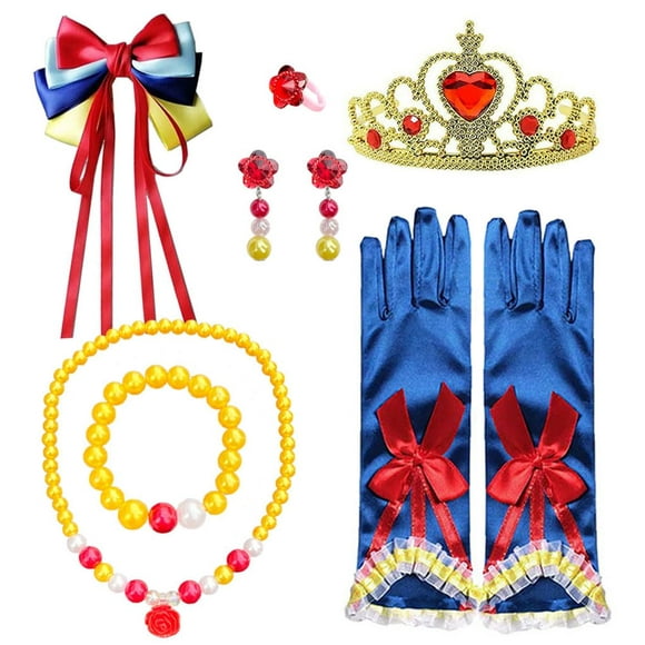 Set de Accesorios para Disfraz de Blancanieves para Niñas Yosbabe
